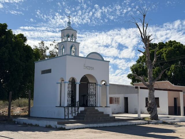 Capilla de Fátima roadside chapel on the Sonora highway